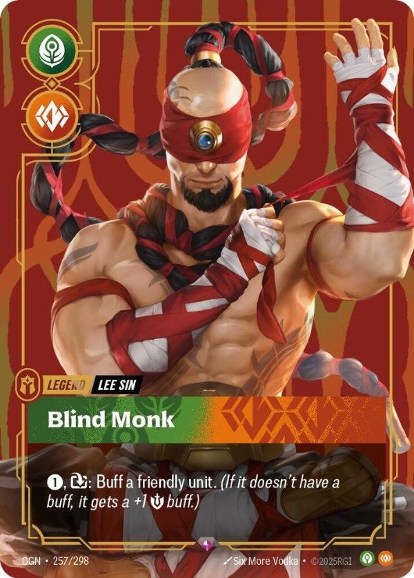 Producto - Lee Sin, Blind Monk Promo 257-298