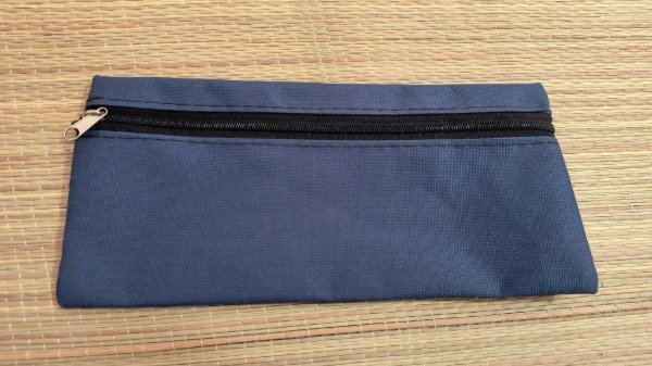 Producto - Cartuchera plana azul