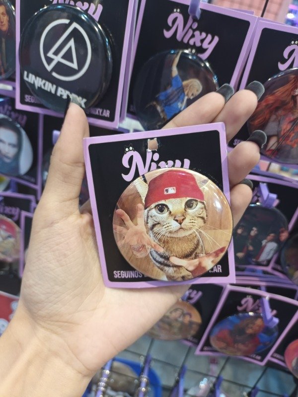 Producto - Pin Limpbiskit Gato