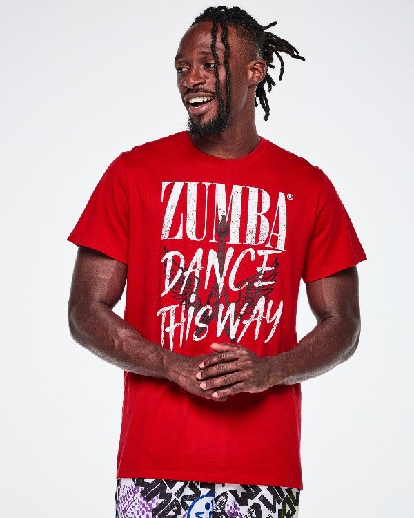 Producto - Rock 'n' Roll Unisex Crew Neck Tee - Red - 0