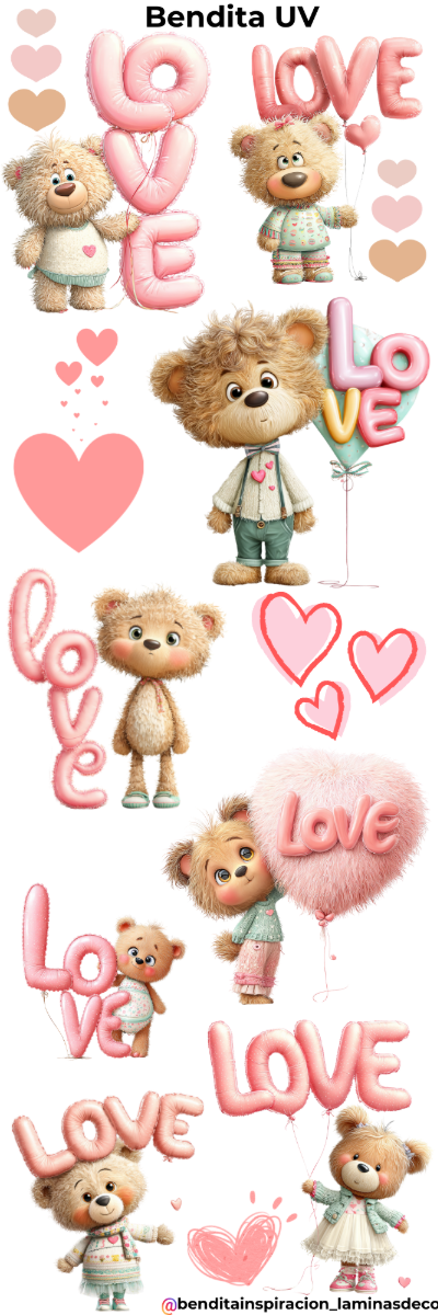 Producto - Bendita UV ositos love