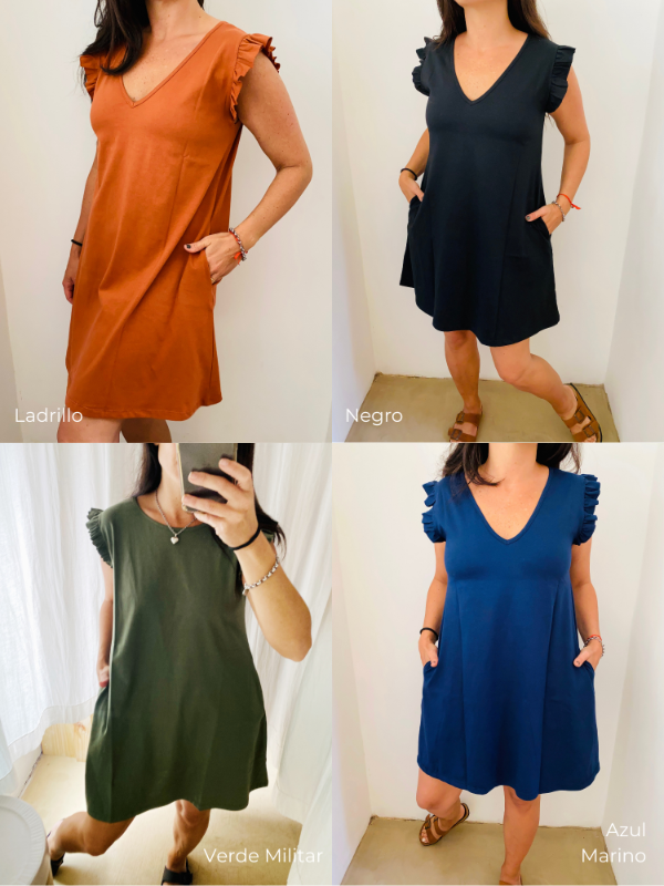 Producto - Vestido ALEGRA de algodon