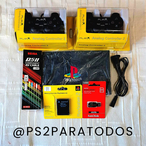 Producto - 003 - PLAY 2 SLIM COMPLETA + ENVÍO GRATIS