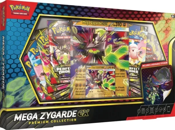Producto - Megaevolution: Mega Zygarde ex Premium Collection Box