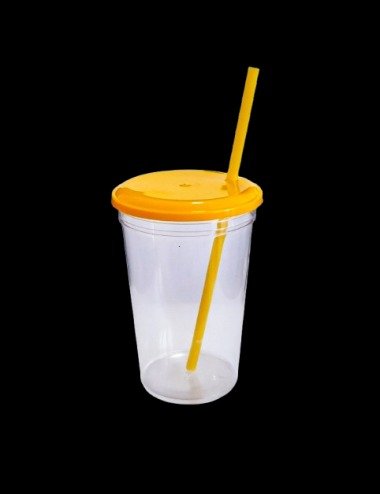 Producto - VASO RAIMBOW  X 500ML TAPA Y SORBETE (ELEGIR PRODUCTO)