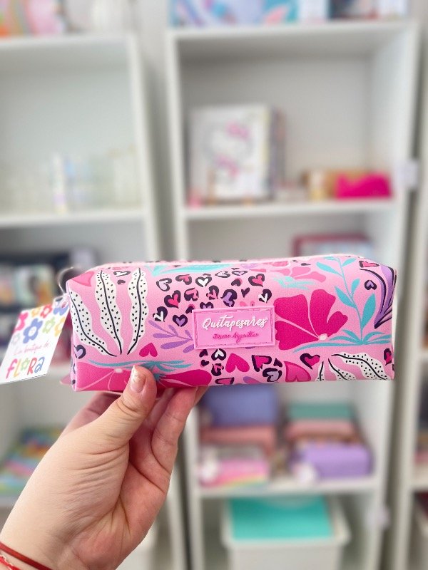 Producto - Cartuchera quitapesares rosa