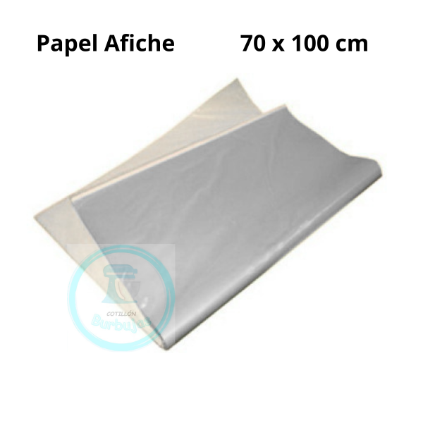Producto - Papel Afiche Gris 70 x 100 cm