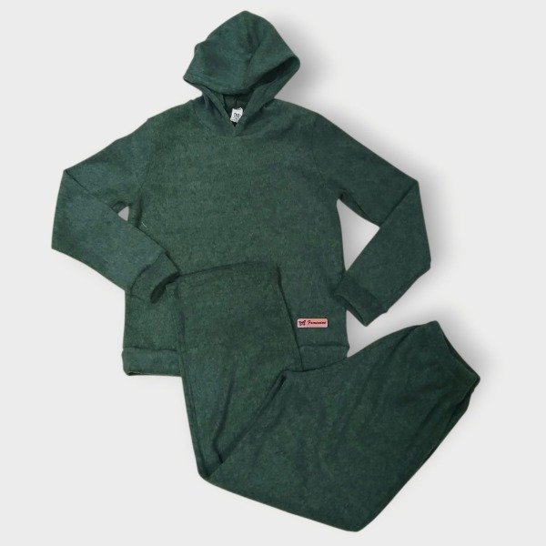 Producto - Conjunto de lanilla Nena Verde T10