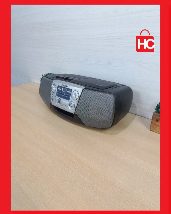 Producto - Radio grabador portatíl Sony CFD-V5 con CD, cassette y radio AM/FM - 2