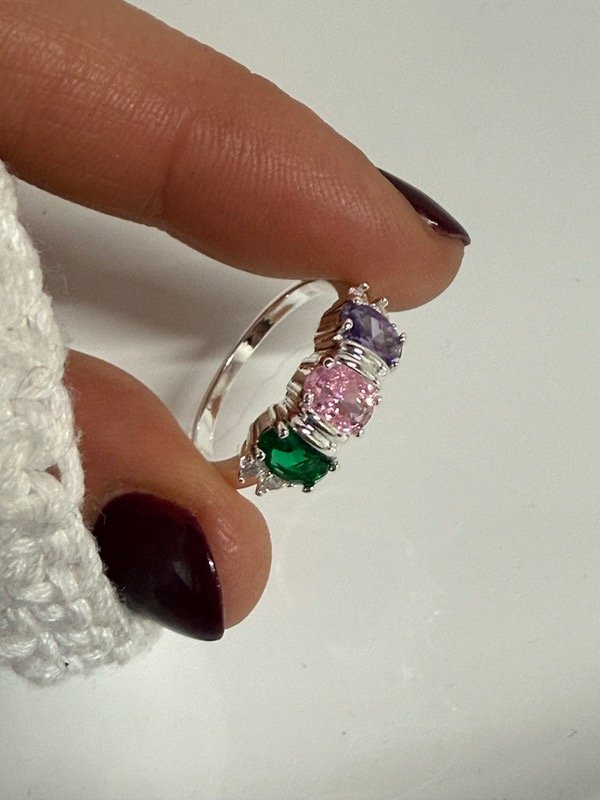 Producto - NB709 Anillo piedras cubik multicolor