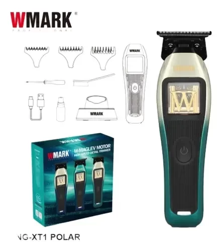Producto - Trimmer Inalámbrica 10000 Rpm 2 Fundas Wmark Ng-xt1 Polar
