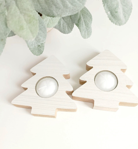 Producto - Porta vela pino
