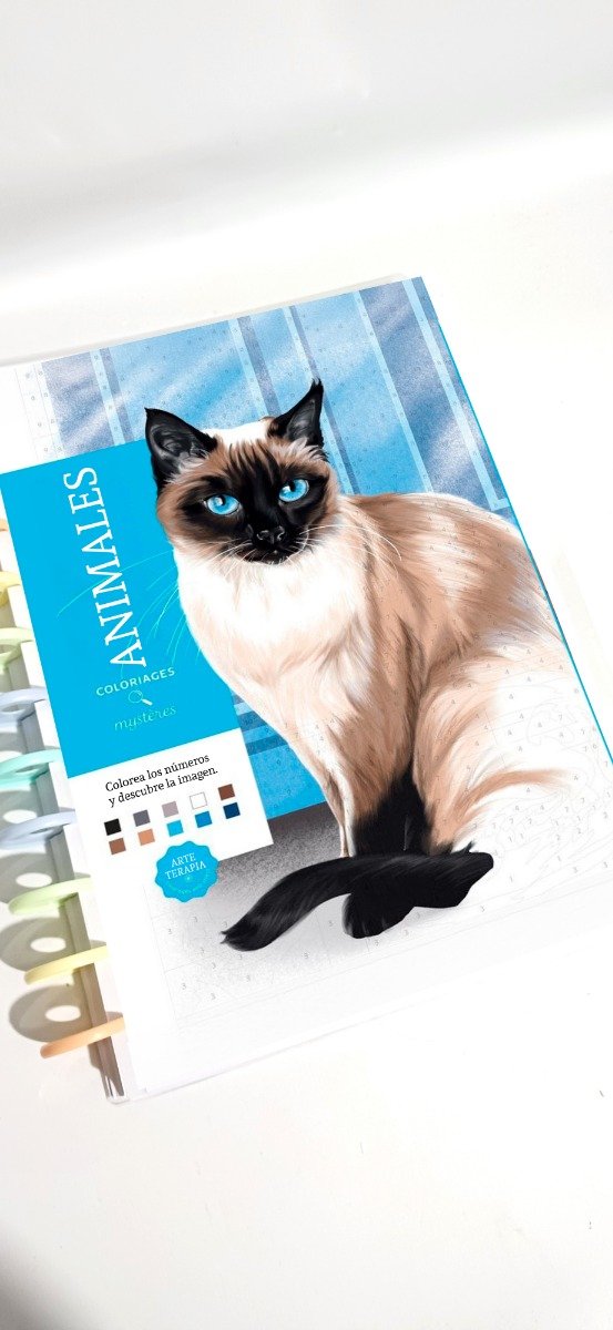 Producto - Libro para Colorear con números: Animales