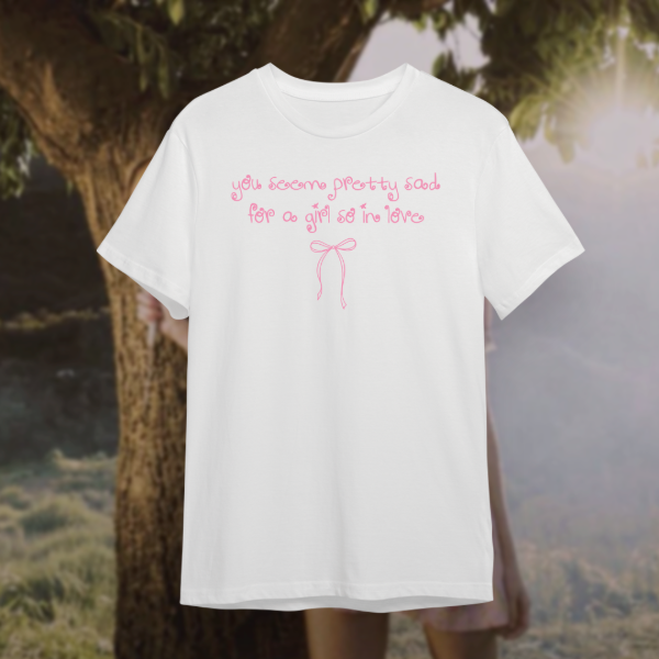 Remeron oversize - you seem pretty sad for a girl so in love