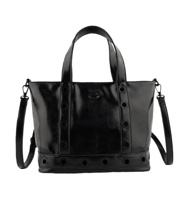 Producto - Cartera Oreiro cuero Pu Negra