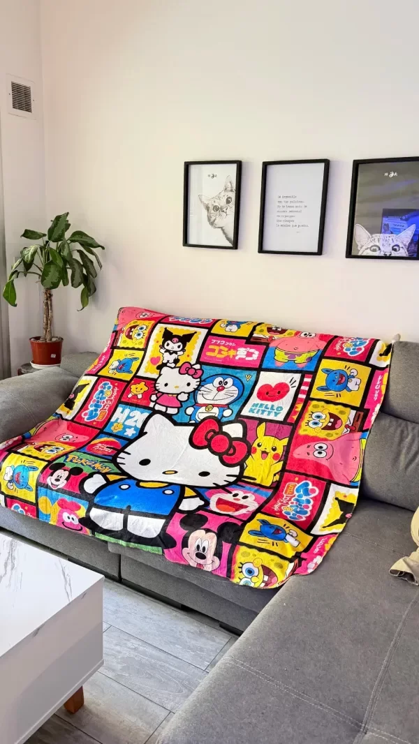 Producto - MANTA POLAR SOFT KITTY COLORES