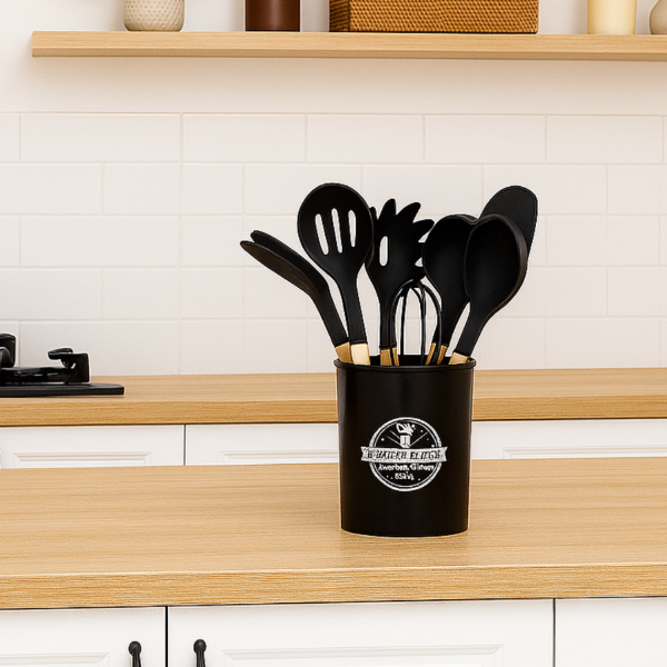 Producto - Set de utensilios con base bambu