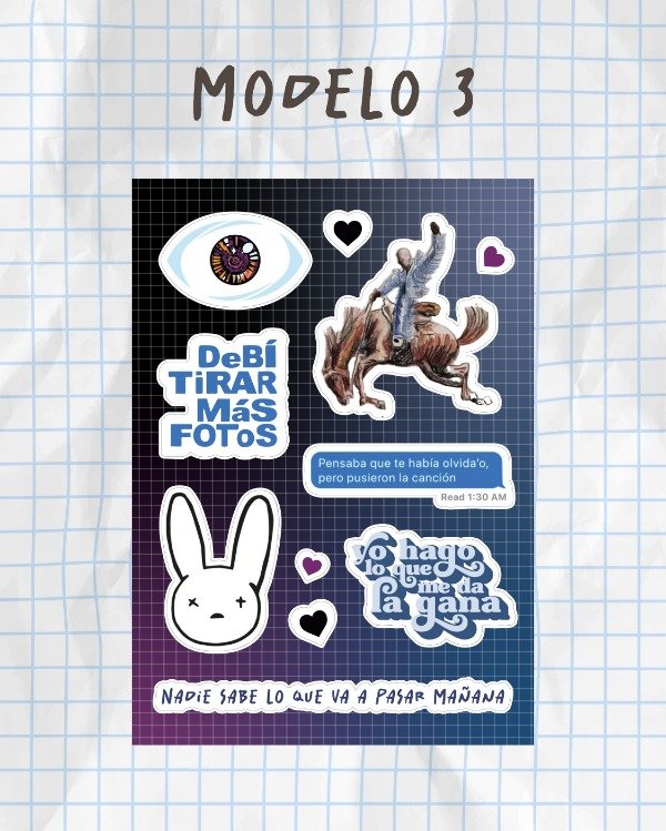 Producto - Planchas Bad Bunny - 3