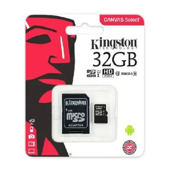 Producto - TARJETA DE MEMORIA MICRO SD 32GB KINGSTONE