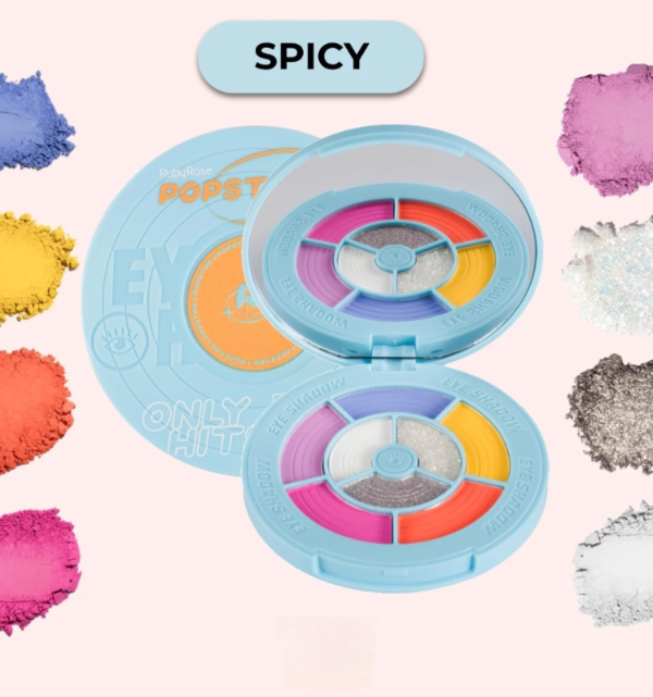 Producto - Paleta de sombras Pop Star Spicy Ruby Rose - 0
