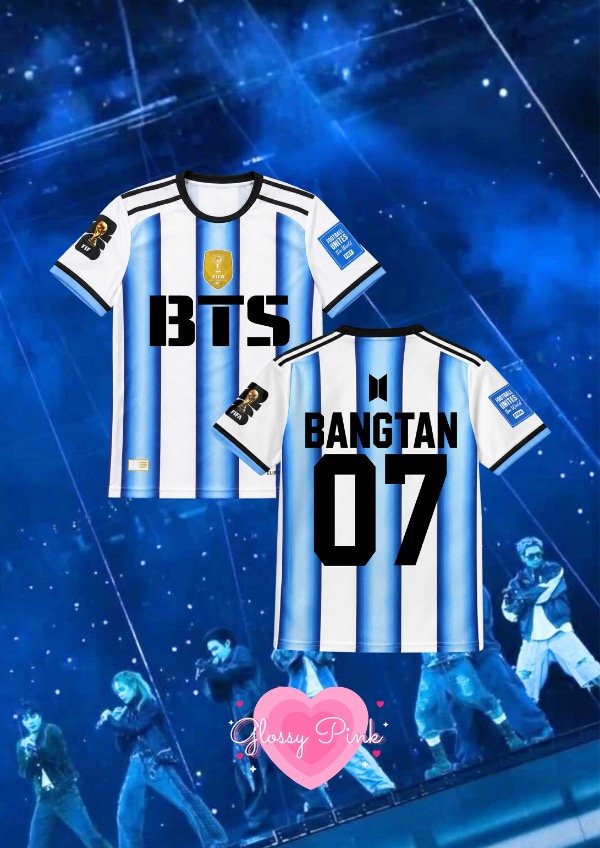 Producto - Camiseta de Argentina BTS 7 - DTF