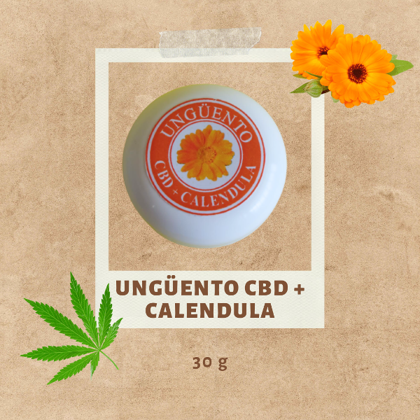 Producto - Ungüento CBD y Caléndula (30g)