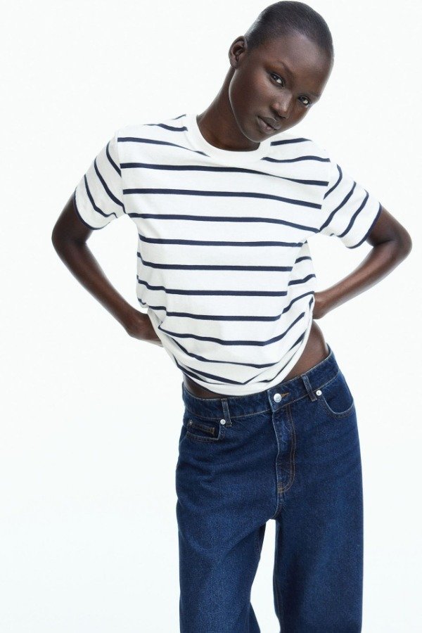 Producto - Remera HyM rayada oversize