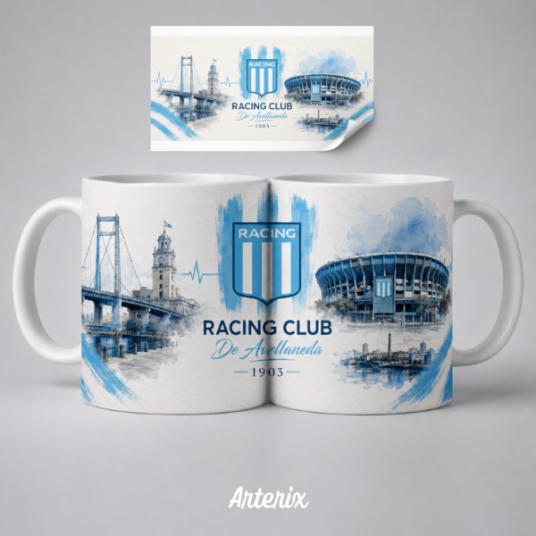 Producto - Taza de cerámica Racing - 0