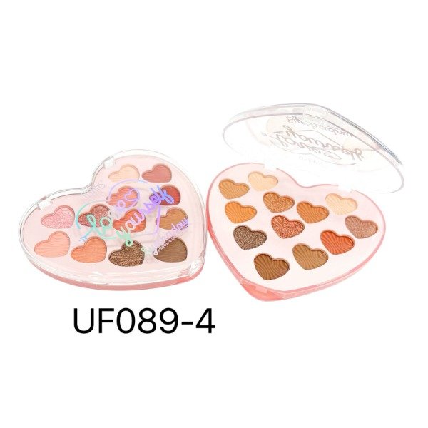 Producto - Paleta de sombra corazon ushas UF089-4