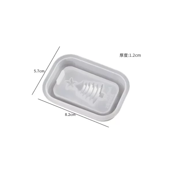 Producto - Combo x3 Moldes de Silicona Navideños Tags Aromáticos y Decorativos - 3