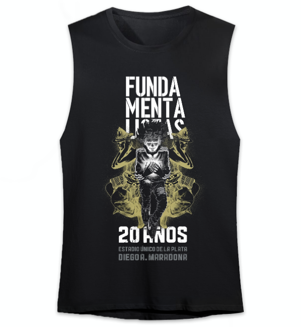 Producto - Musculosa Sudadera Los Fundamentalistas La Plata 2025 Fecha