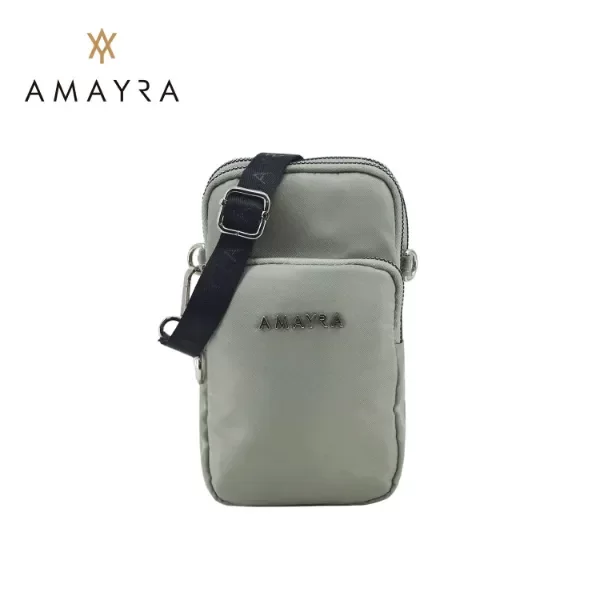 Producto - BANDOLERA PORTA CELULAR AMAYRA GRIS B991.2
