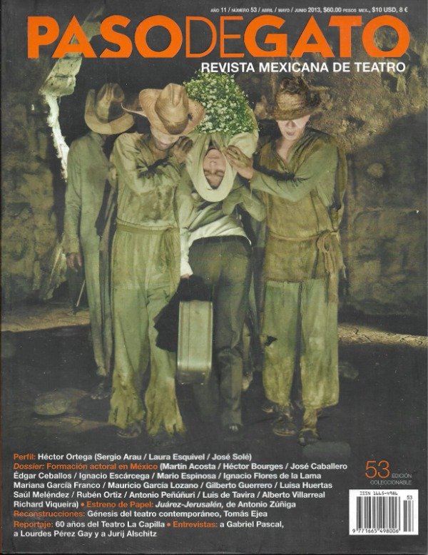 Producto - Revista Paso de gato 53. Obra: Juárez-Jerusalén de Antonio Zúñiga