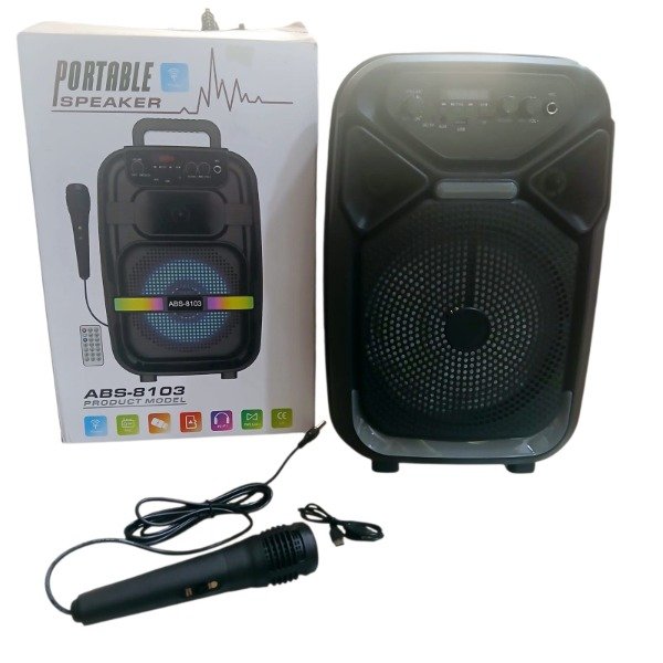 Producto - Parlante 8" con Microfono