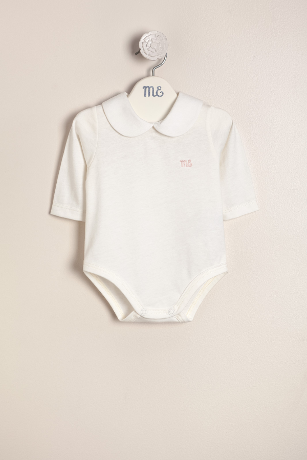 Producto - Body ML con cuello redondeado crudo euge ME
