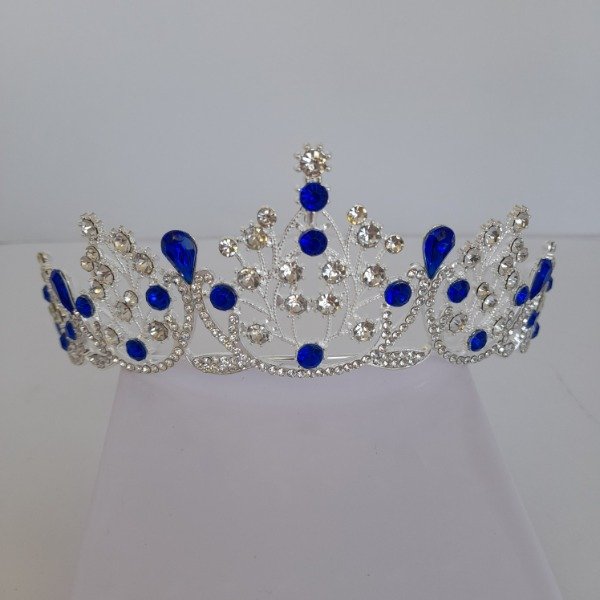 Producto - Corona gema azul