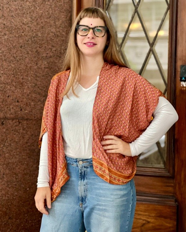 Producto - Kimono Reversible Nandu. Talle único