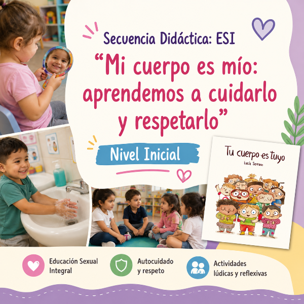 Producto - Secuencia Didáctica: Mi cuerpo es mío: aprendemos a cuidarlo y respetarlo