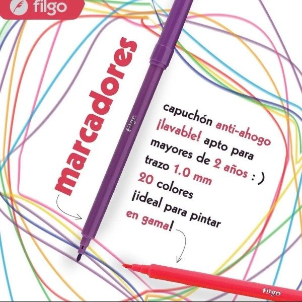 Producto - Fibras Filgo Pinto X 20 CM2220 E20 - 4