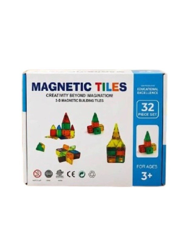 Producto - Magnetic tiles x 32 piezas - 0