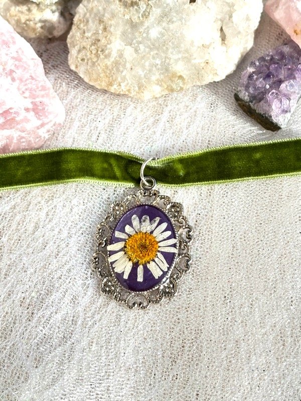 Producto - Choker Margarita Lila