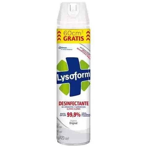 Producto - Desinfectante aerosol Lysoform 420 cm3