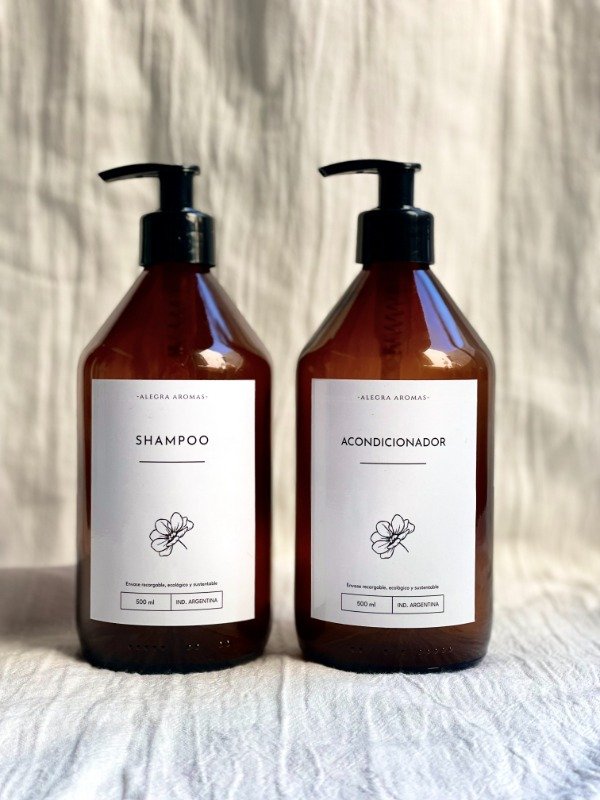 Producto - Dispenser shampoo + acondicionador
