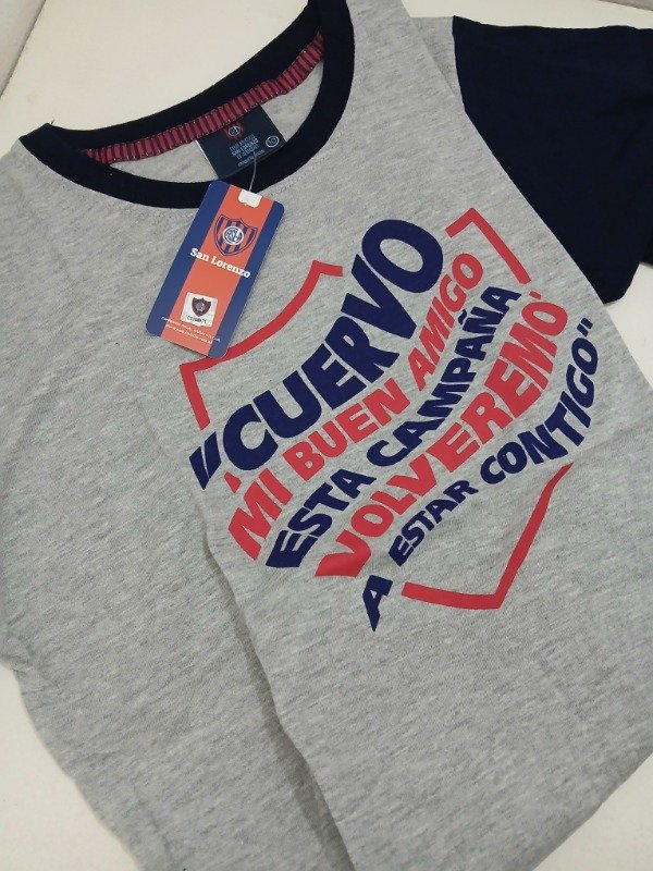 Producto - Remera soy cuervo niño - 1