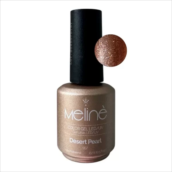 Producto - Esmalte semipermanente Desert Pearl 957 (Colección Tierra) - Meliné