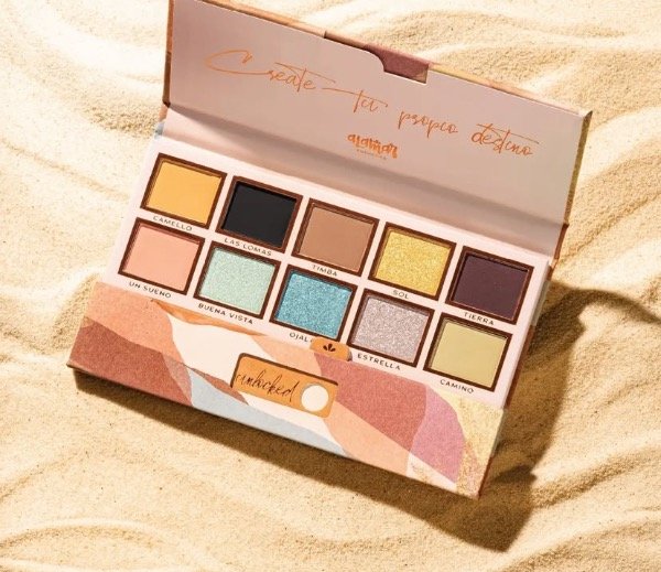 Producto - Paleta de sombras Destino Alamar cosmetics - 1