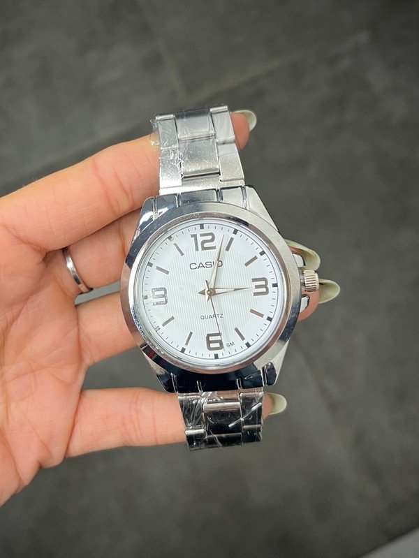 Producto - Reloj hombre casio blanco