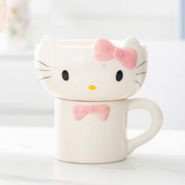 Producto - Taza con bowl Hello Kitty