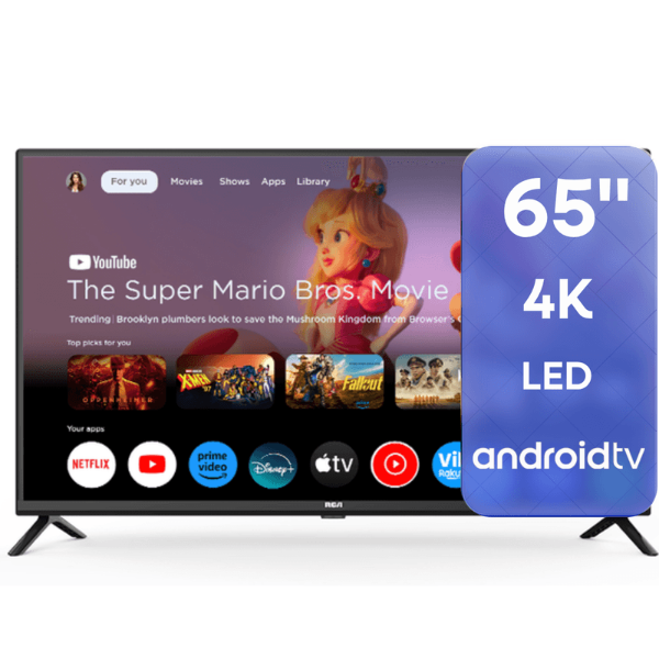 Producto - Tv Rca 65" 4K Uhd Android Tv C65And - 0