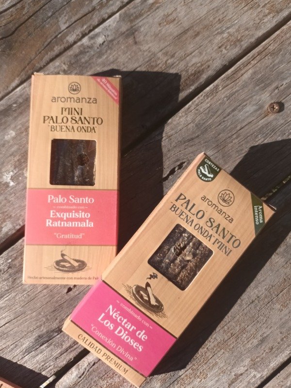 Producto - Palo Santo Mini 8u Aromanza - 0